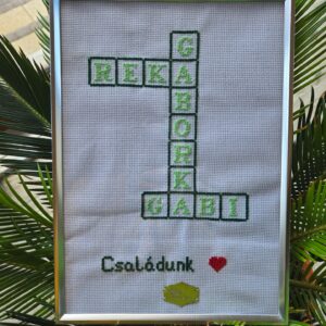 Scrabble családi kép