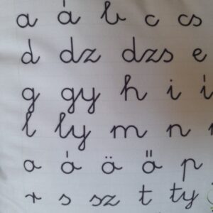 Abc mintás gyerek fejlesztő díszpárna Focis