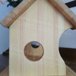 Tündérház CsillagMag Meseház Tömör fenyő Természetesjáték Waldorf Babaház Fajáték Nyitott végű játék Szabad játék