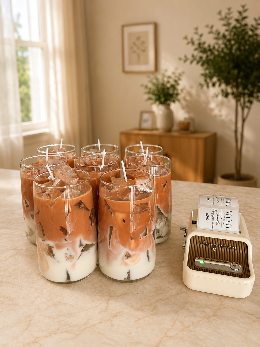 Vanilla Frappuccino hangulat gyertyában