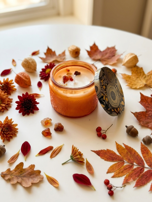 Pumpkin Spice Latte kristálygyertya