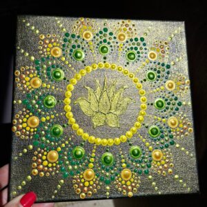 Egészség mandala 20×20 cm