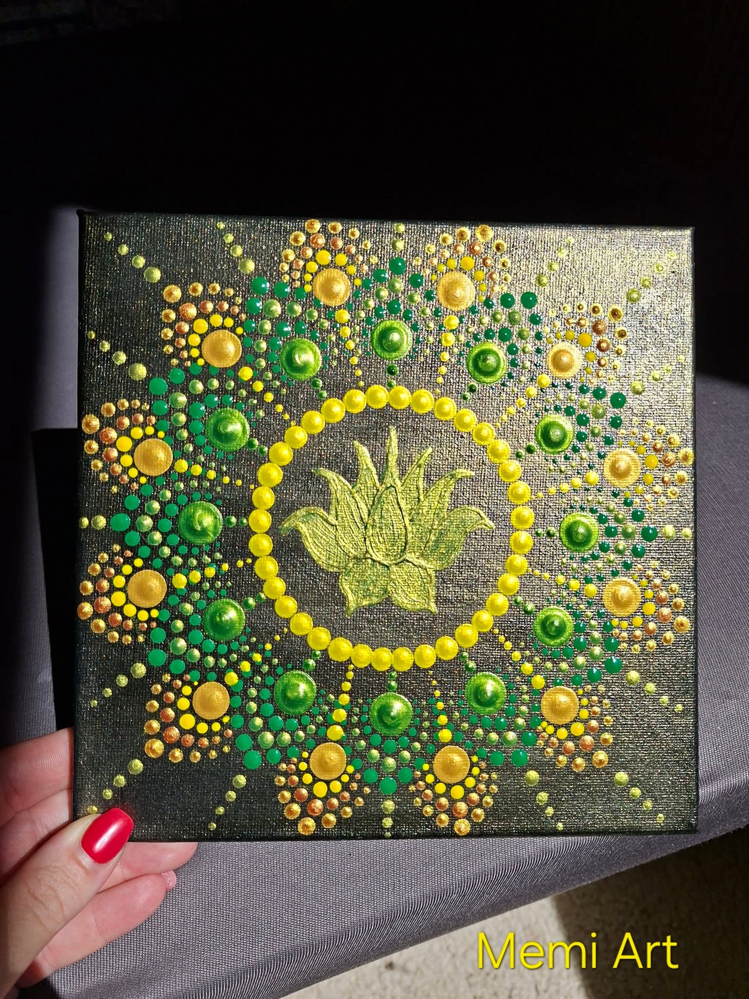 Egészség mandala 20×20 cm