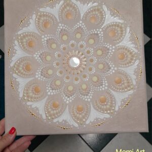Belső fény virága – 30x30cm mandala