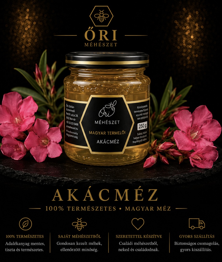 Akácméz 1000 gramm
