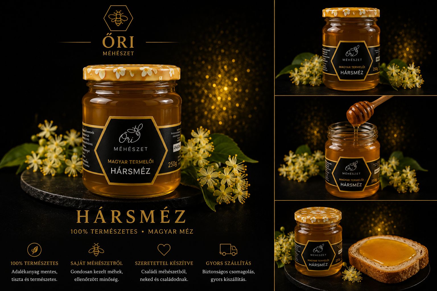 Hársméz 1000 gramm