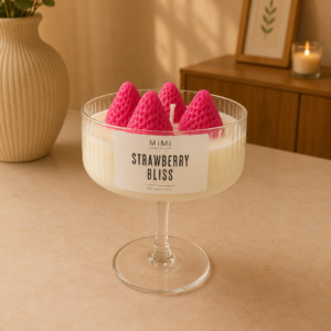 Strawberry Bliss gyertya