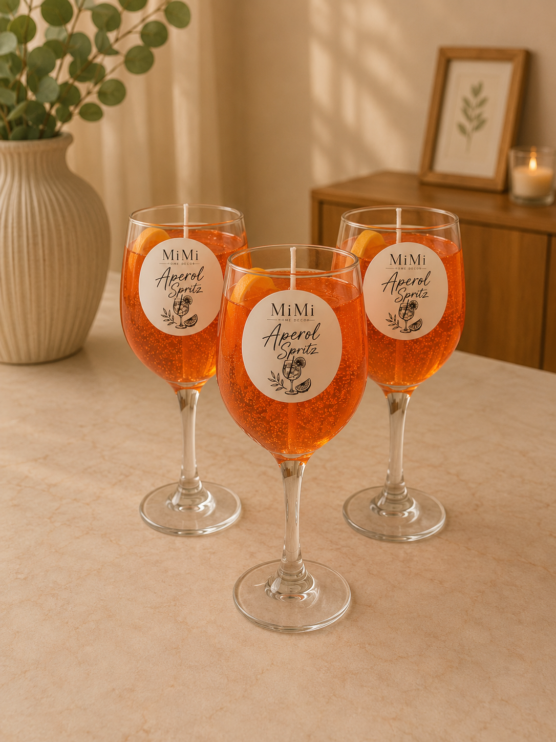 Aperol Spritz gyertya