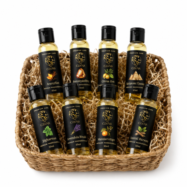CzaNa masszázsolaj illatminta 8x50ml