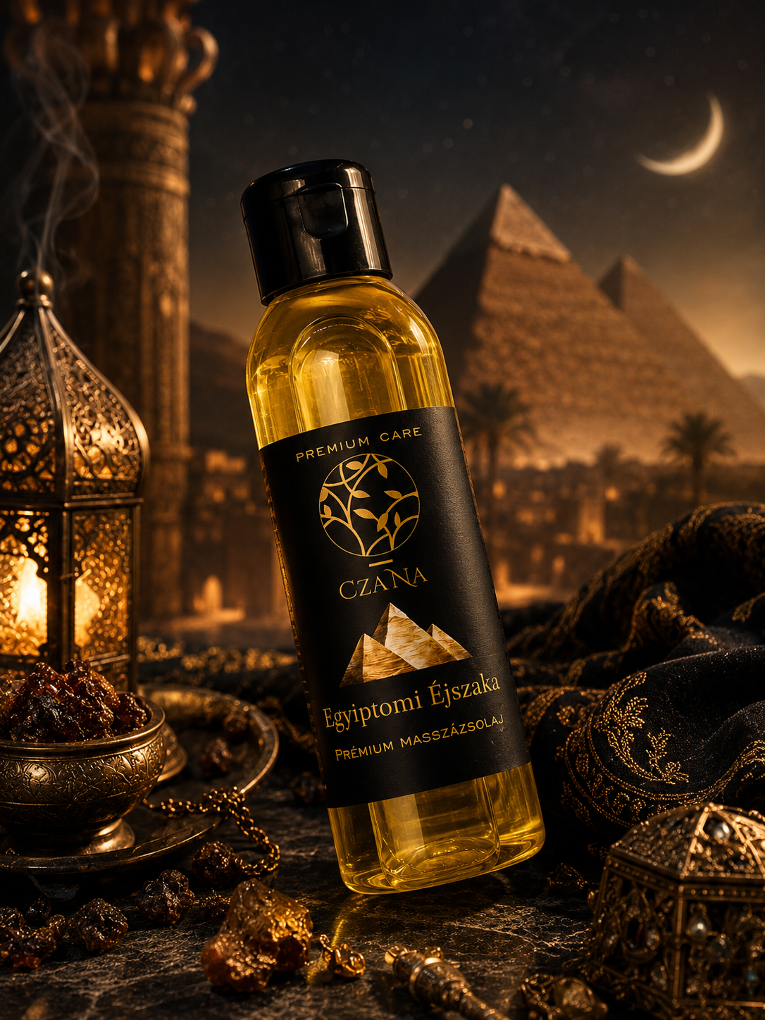 CzaNa Masszázsolaj – Egyiptomi Éjszaka 250ml