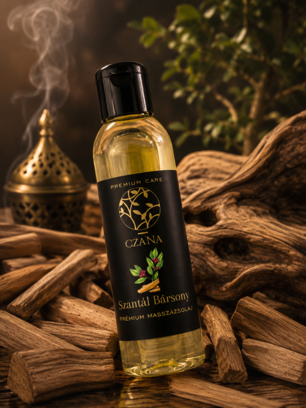 CzaNa masszázsolaj Szantál Bársony 250ml