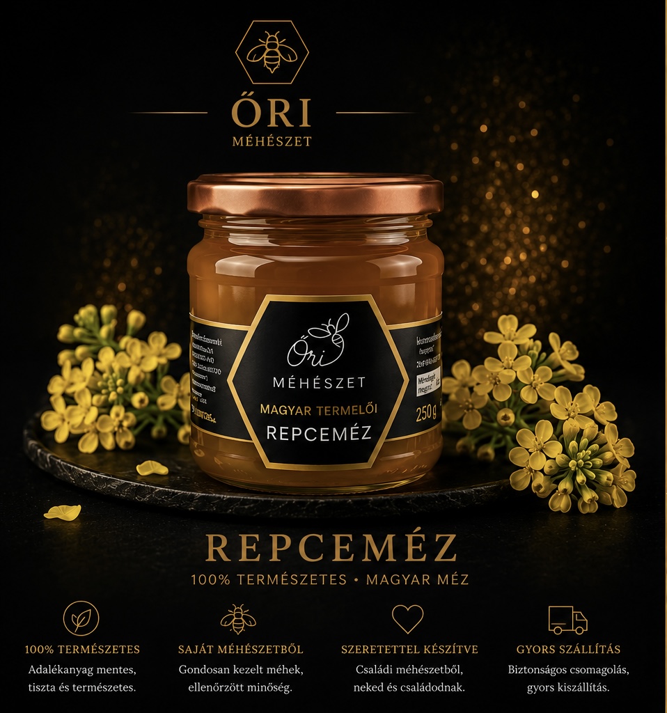 Repceméz 1000 gramm