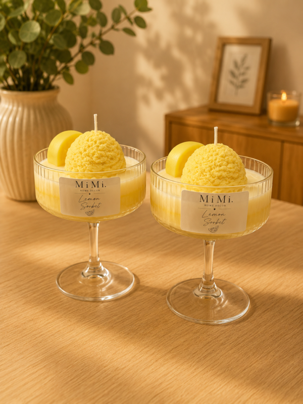 Lemon Sorbet gyertya