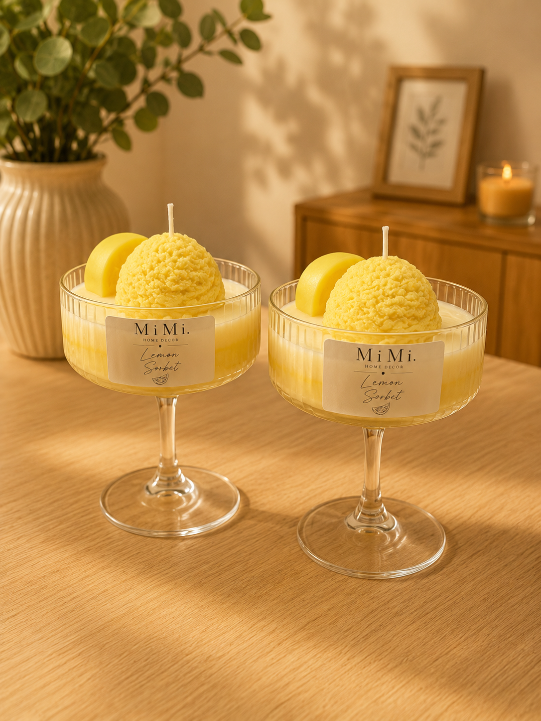 Lemon Sorbet gyertya