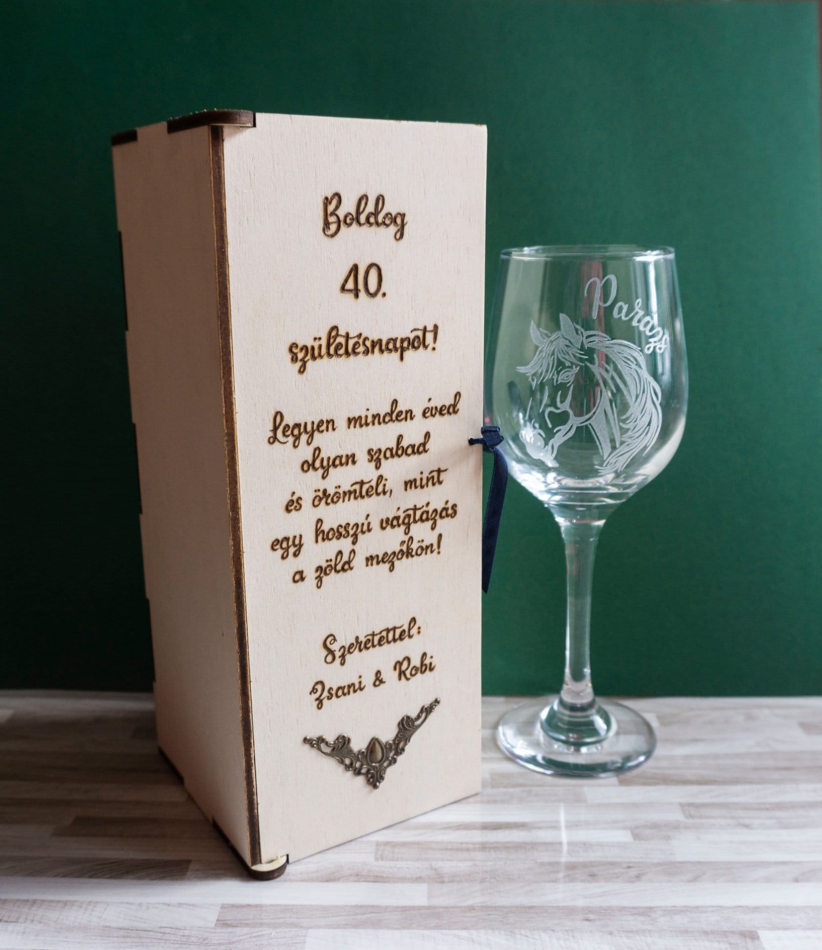 Lovas szett születésnapra