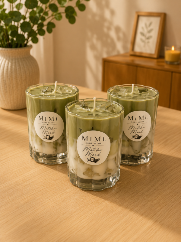 Matcha Mood gyertya