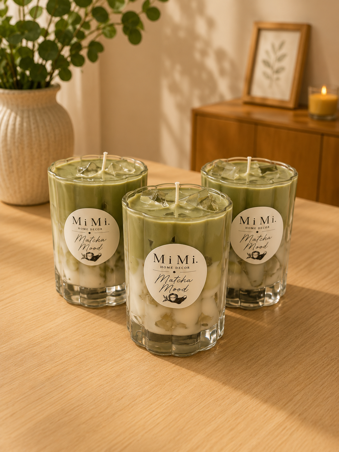 Matcha Mood gyertya