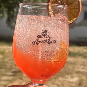 Aperol Spritz inspirálta gyertya