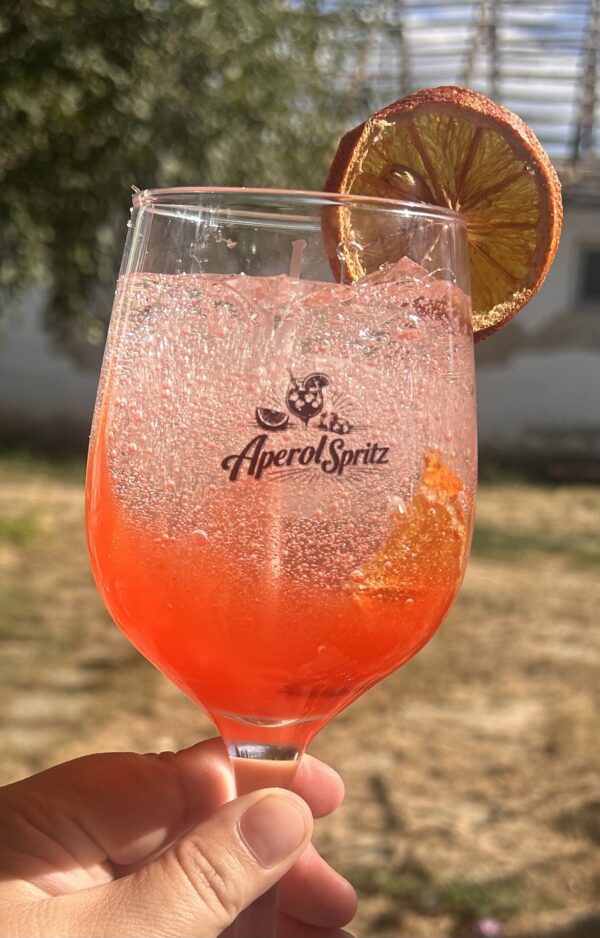 Aperol Spritz inspirálta gyertya