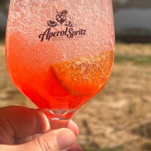 Aperol Spritz inspirálta gyertya