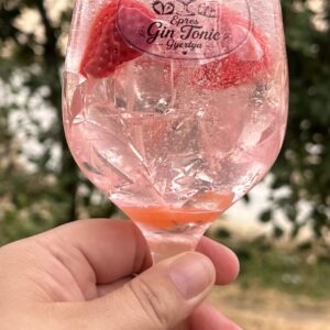 Pink Gin Tonic inspirálta gyertya