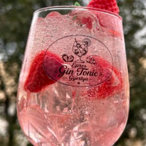 Pink Gin Tonic inspirálta gyertya