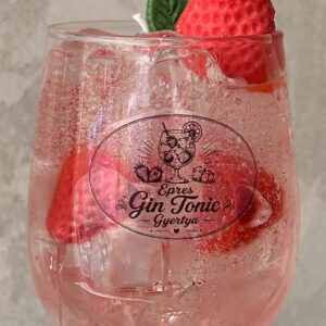 Pink Gin Tonic inspirálta gyertya