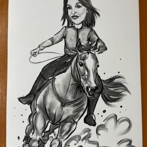 Alkalmi karikatúra születésnapra, névnapra, bármilyen alkalomra