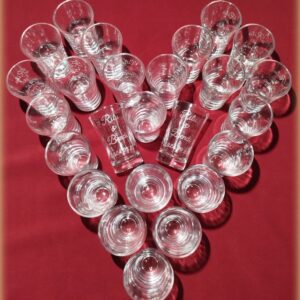 Köszönőajándék vendégeknek – felespohár