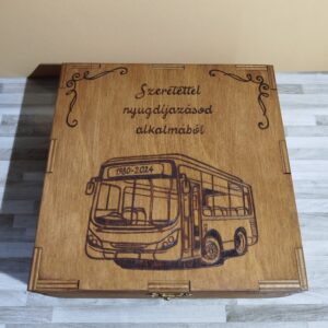 Nyugdíjba vonulásra – buszos pálinkás szett