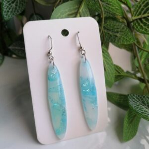 Hipoallergén polymer clay fülbevaló