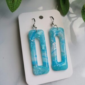 Hipoallergén polymer clay fülbevaló