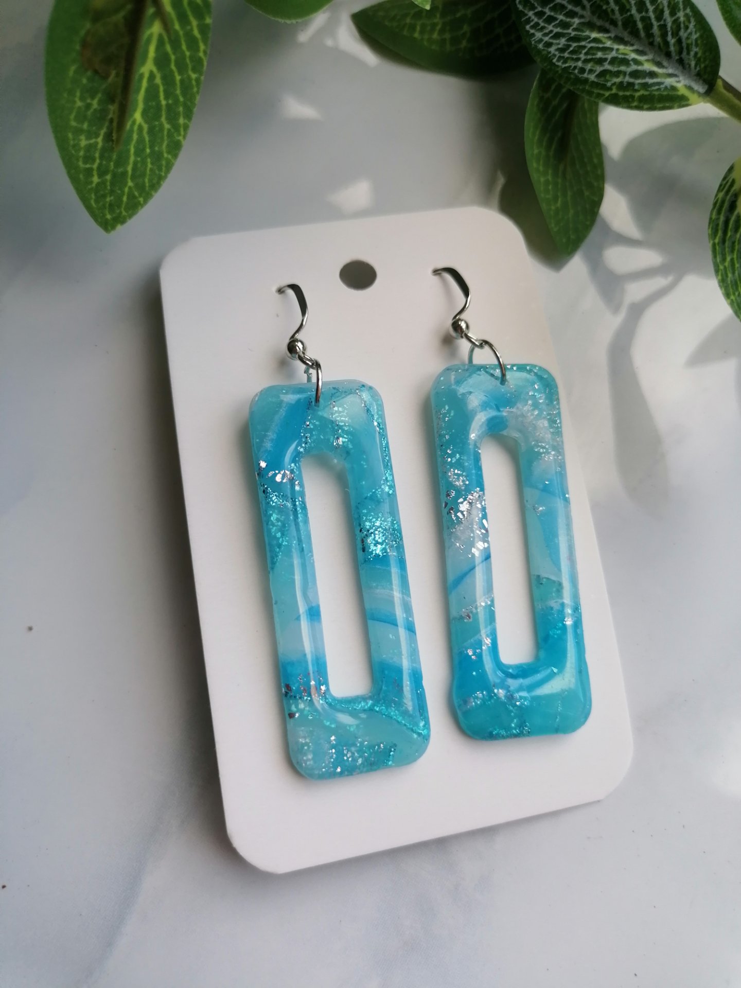 Hipoallergén polymer clay fülbevaló