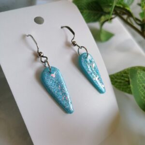 Hipoallergén polymer clay fülbevaló