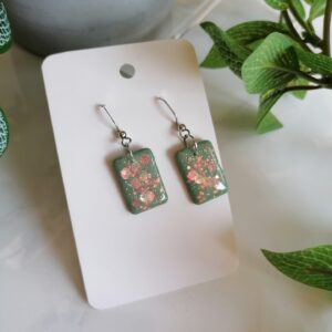 polymer clay fülbevaló