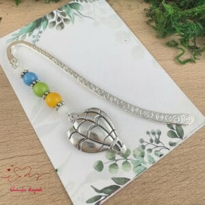 Hőlégballon könyvjelző színes gyöngyökkel
