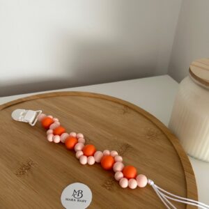 Spirál cumilánc – narancssárga