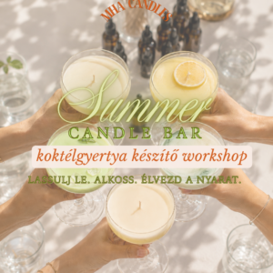 Gyertyakészítő workshop – Ajándékkártya formájában is – Ajándékozz élményt!