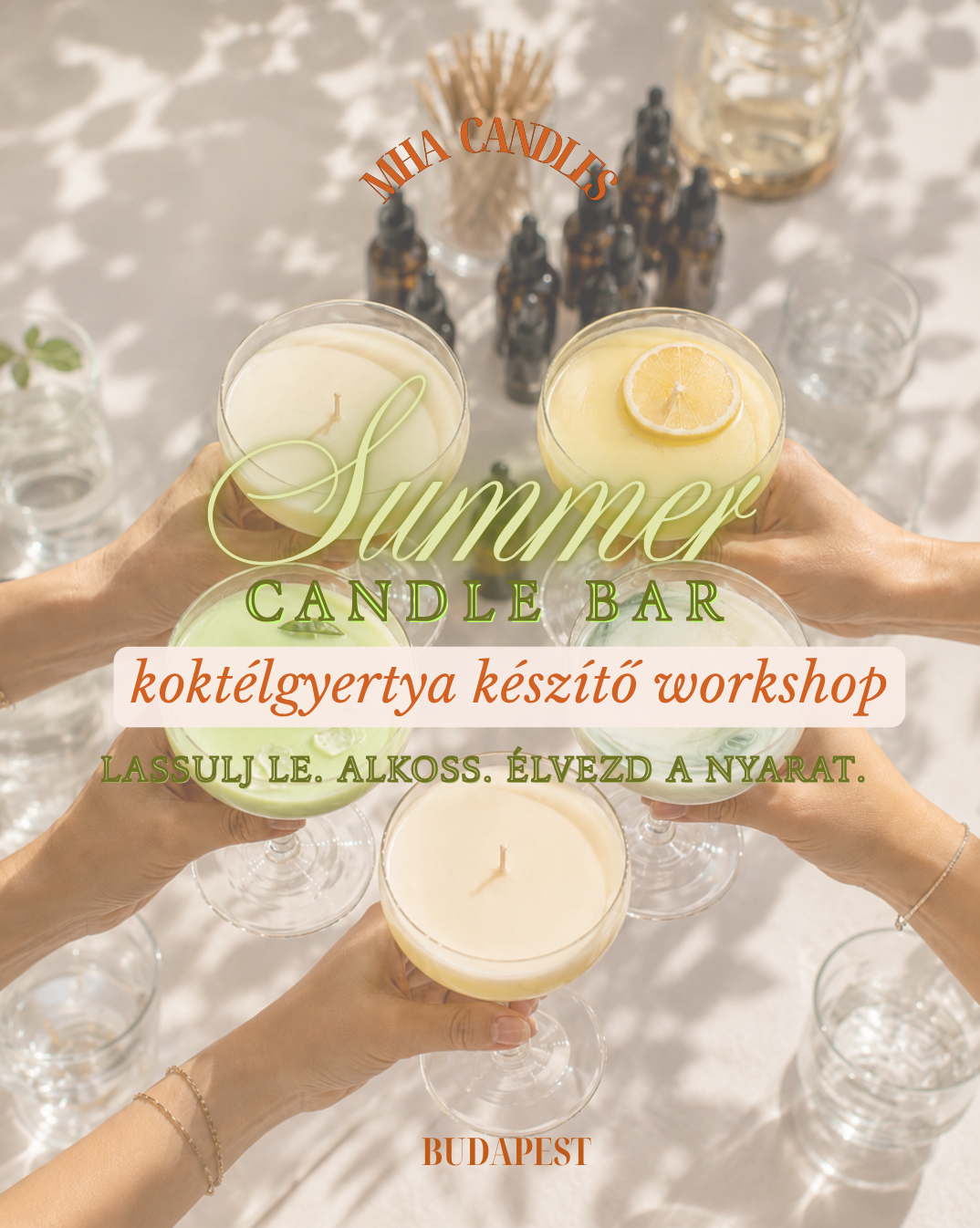 Gyertyakészítő workshop – Ajándékkártya formájában is – Ajándékozz élményt!