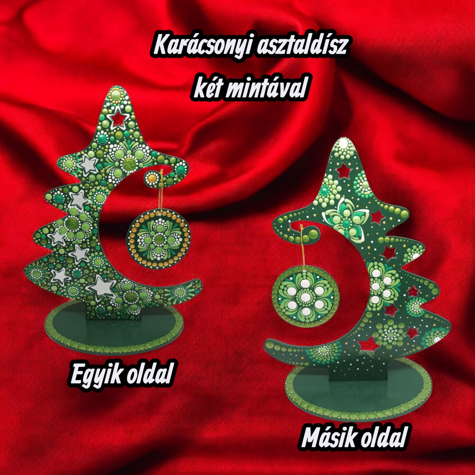 Karácsonyi Asztaldísz