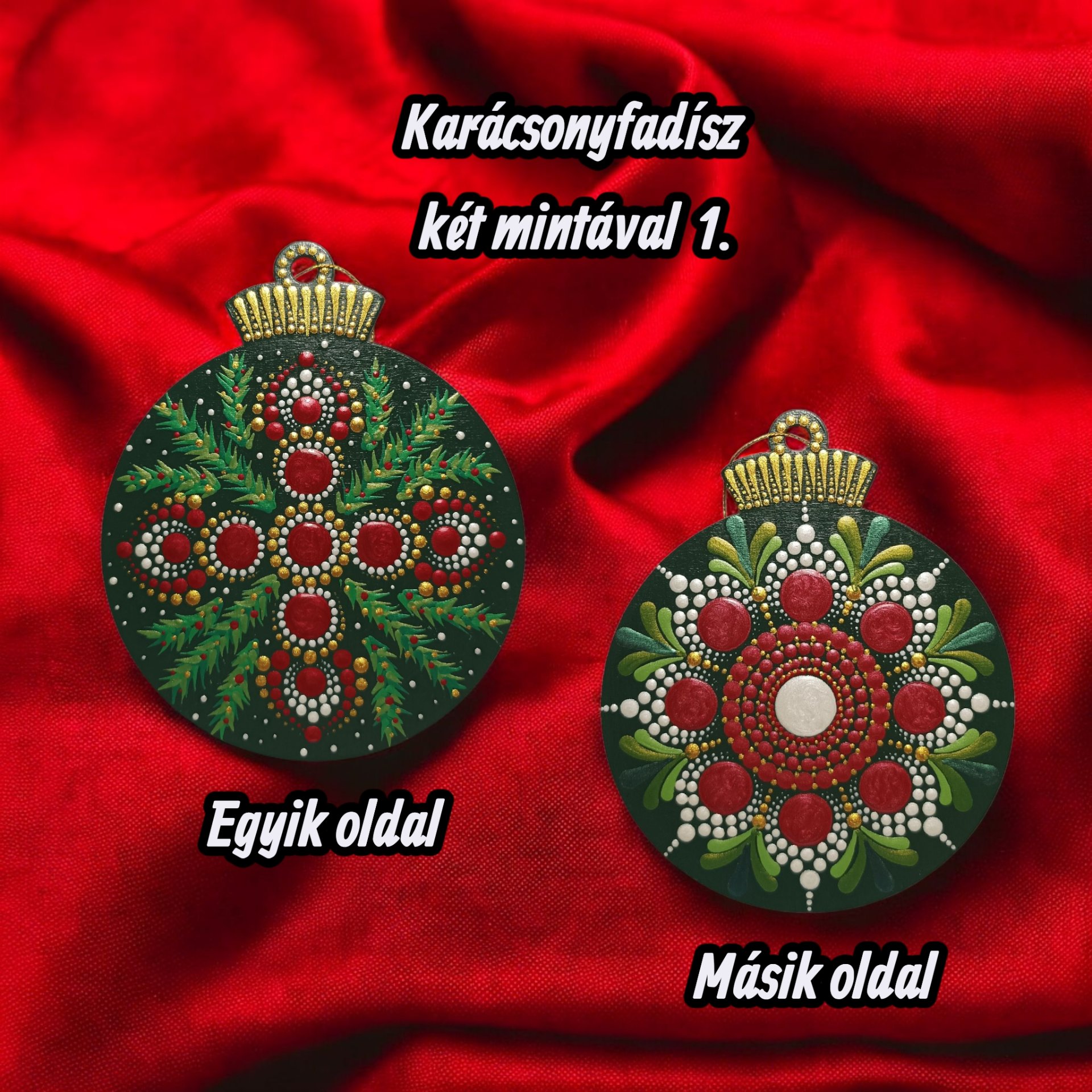 Karácsonyi fenyőfa dísz 3.
