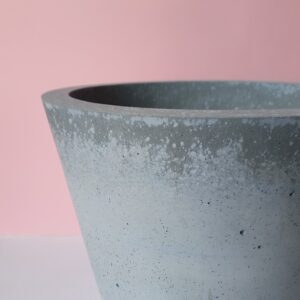 Nagyméretű beton kaspó – 29 cm