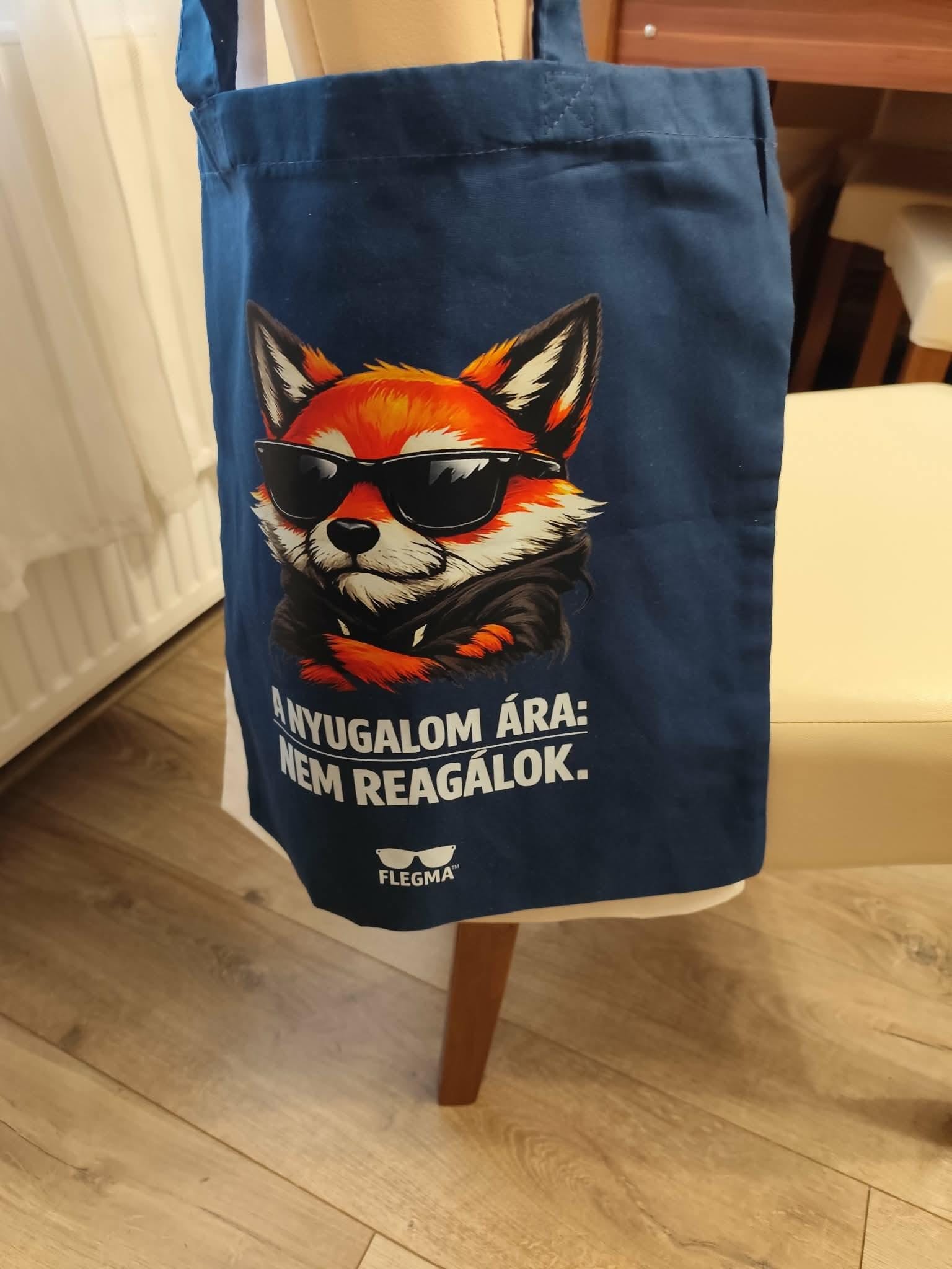 Flegma vászontáska róka
