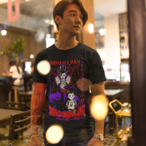 DRAGONBALL – környakú pamut póló