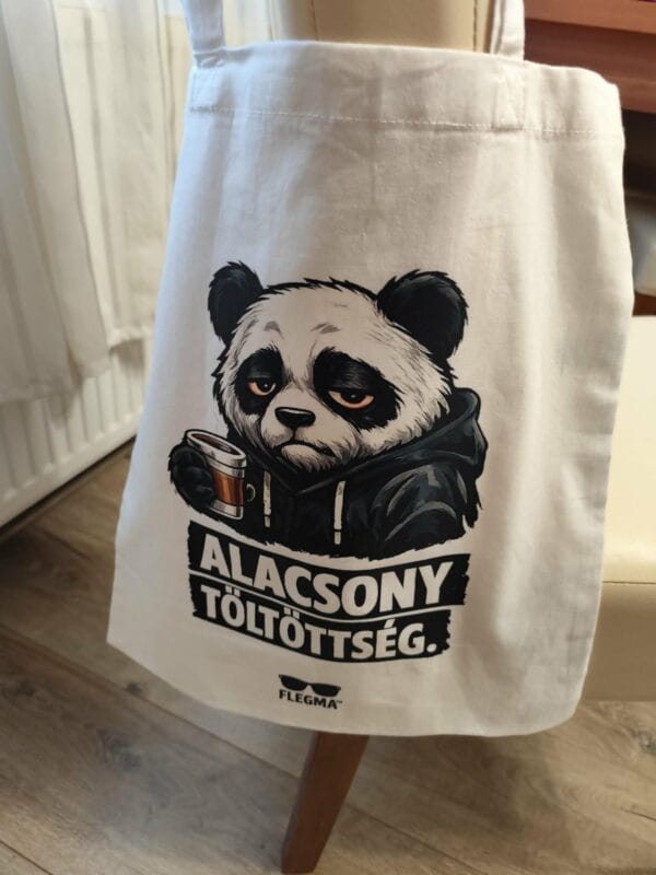 Flegma vászontáska panda