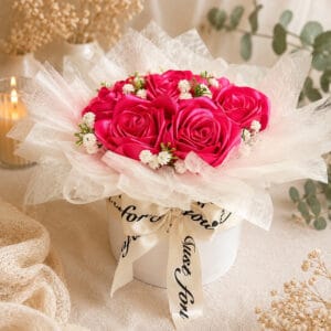 Pink Romance Rózsabox