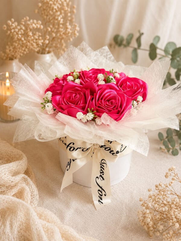 Pink Romance Rózsabox