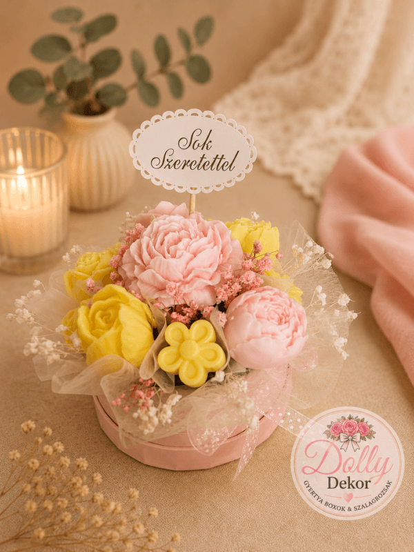 Sunny Love Viaszvirág Box 🌸