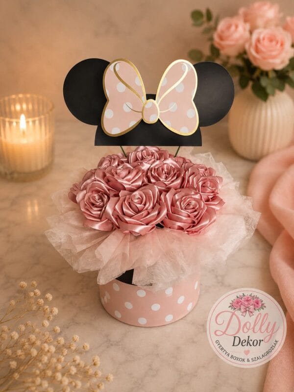 Rose Gold Minnie Box 🎀🌹