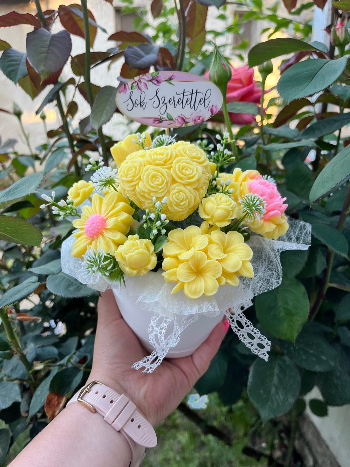 Napfény Viaszvirág Box 🌼💛